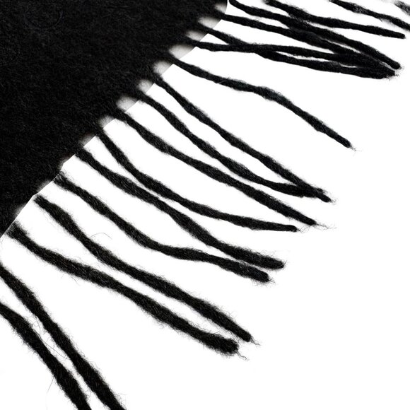 Authentic GUCCI Large Stole Muffler Scarf Gray Cashmere - Picture 8 of 15